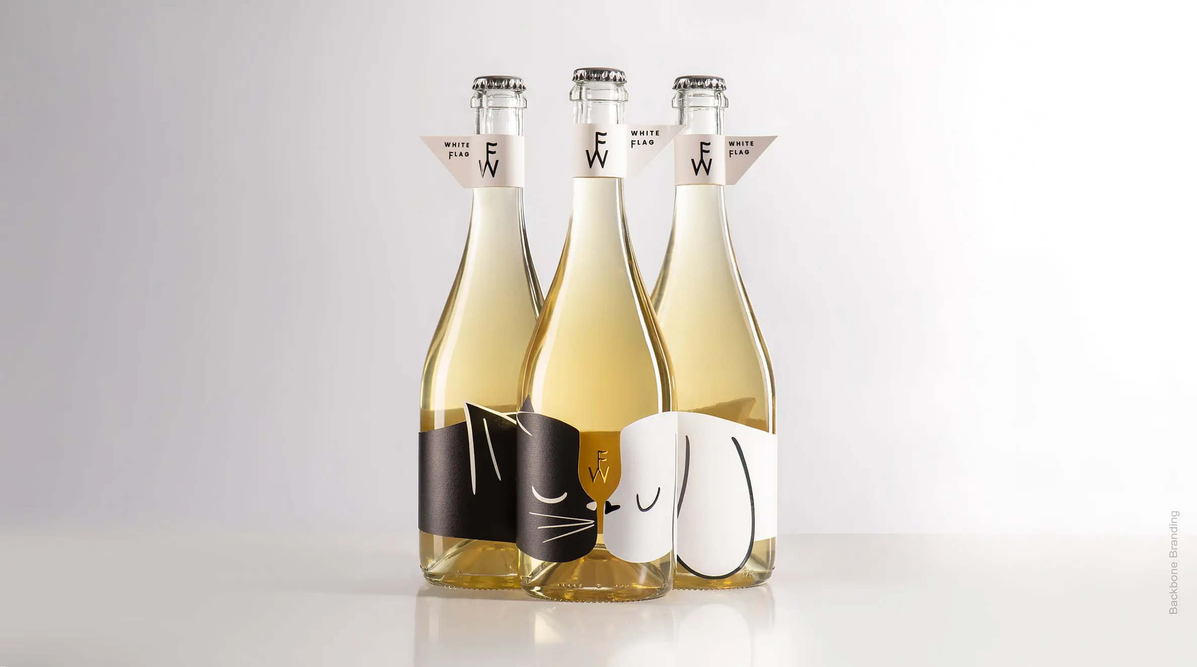 Cats and Dogs Getting Along? This Wine Brand Imagines That Anything Is Possible