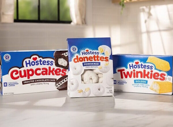 Hostess revamps logo, packaging