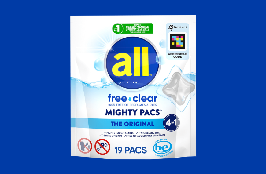 All Becomes First Laundry Brand To Incorporate NaviLens Technology In North America