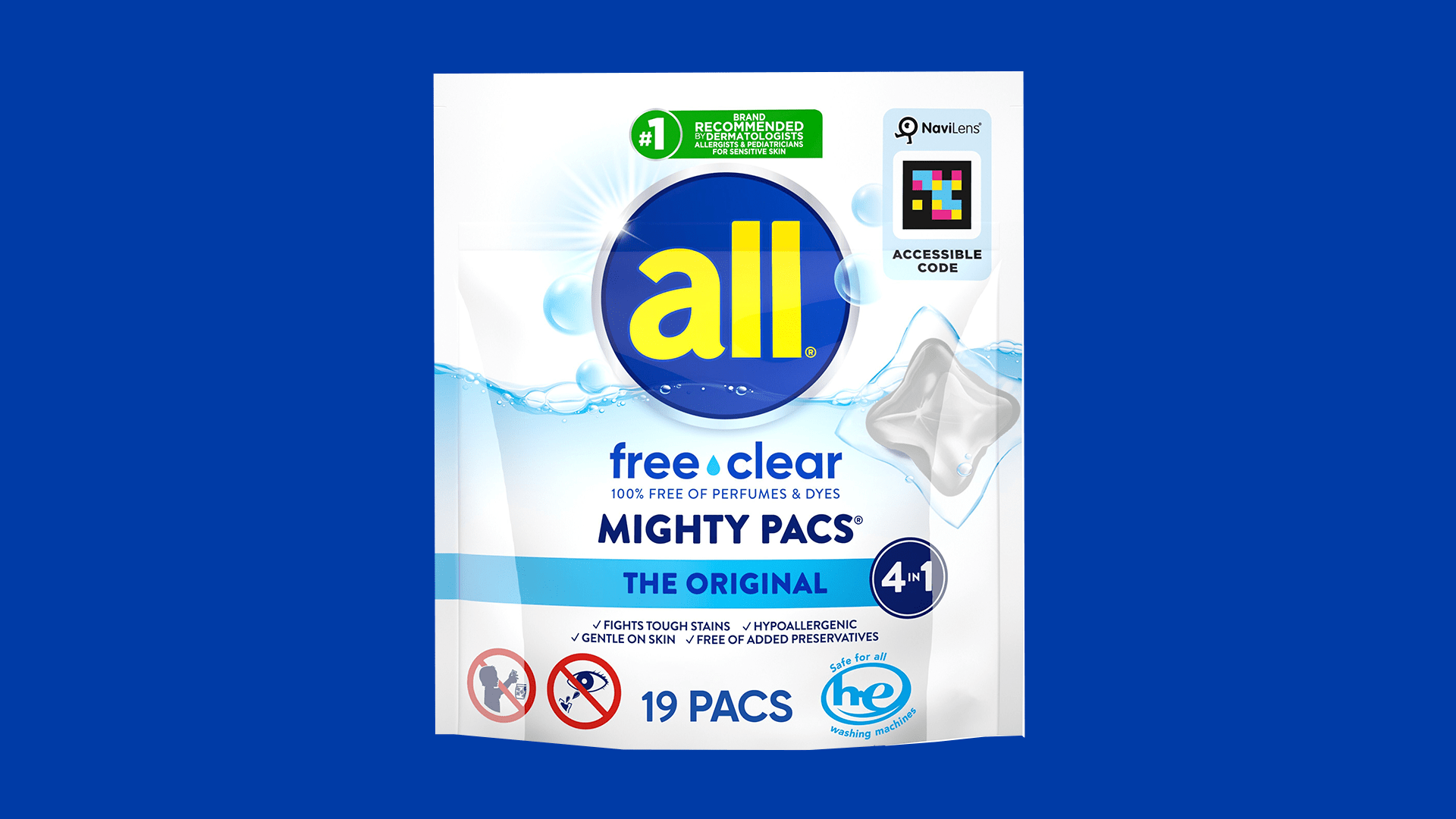 All Becomes First Laundry Brand To Incorporate NaviLens Technology In North America