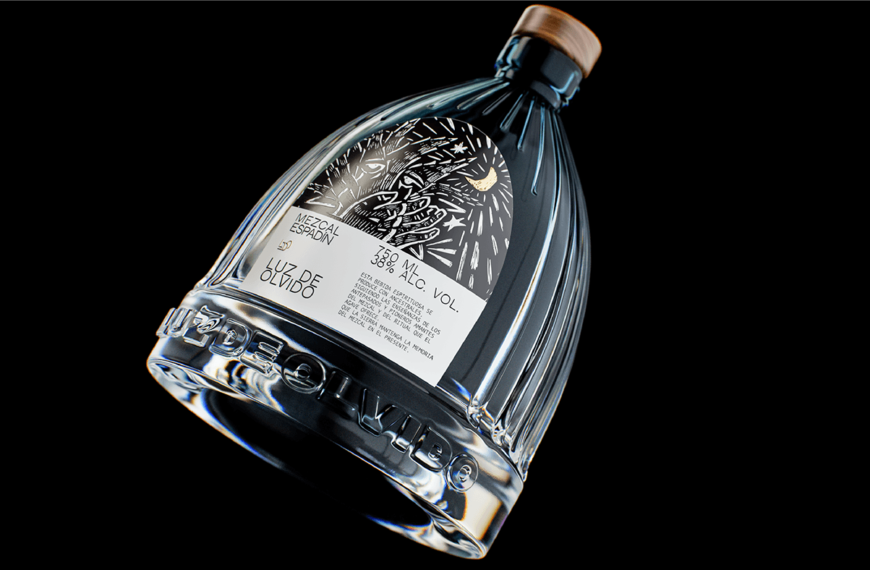 Hi Estudio! Turns Mezcal Bottle Into Gorg Sculpture For Luz De Olvido