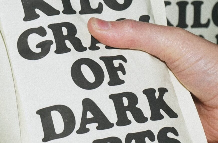 Joyful Nihilism’s Coffee Opts For a Stripped Back, Typographic Approach
