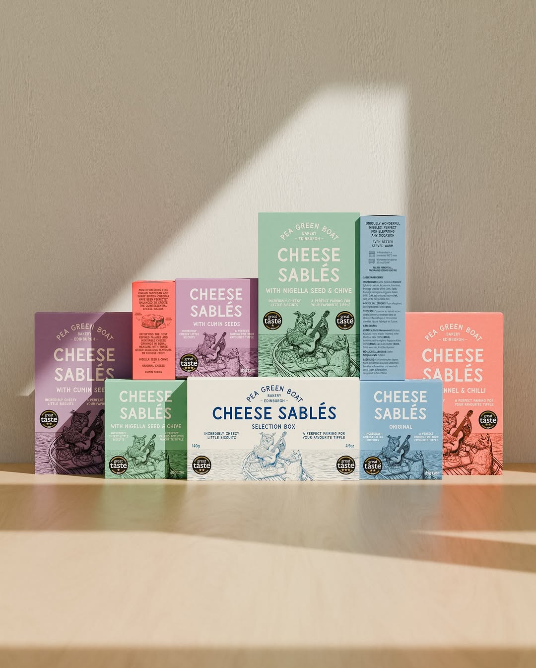 Pea Green Boat Bakery’s Refreshed Packaging Sails Into Whimsy