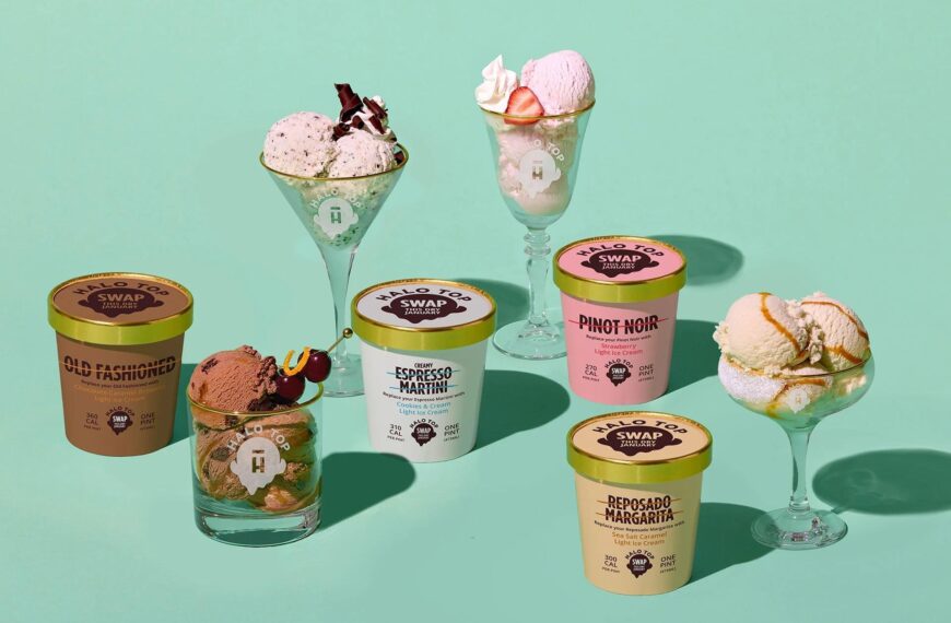 For Dry January, Halo Top Encourages Folks To Swap Cocktails For Ice Cream