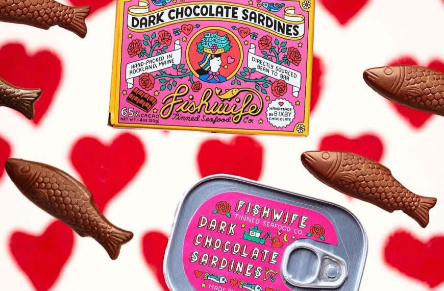 Who Doesn’t Want Dark Chocolate Sardines For Valentine’s Day?