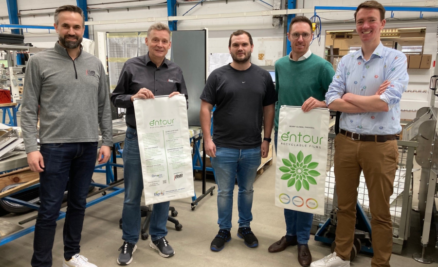 Berry Global's Entour™ Films Find Success on B&B Converting Equipment