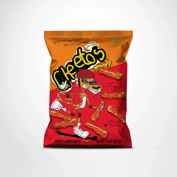 Cheetos Drops Custom Font Written By the ‘Other Hand’ For National Handwriting Day