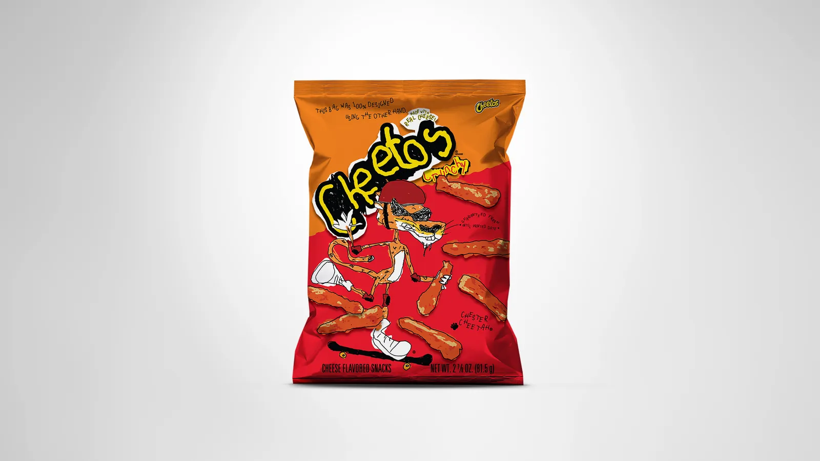 Cheetos Drops Custom Font Written By the ‘Other Hand’ For National Handwriting Day