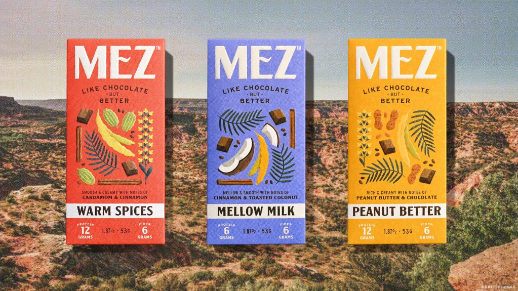 Mez’s Better For You Chocolate Gets Drool-Worthy Packaging