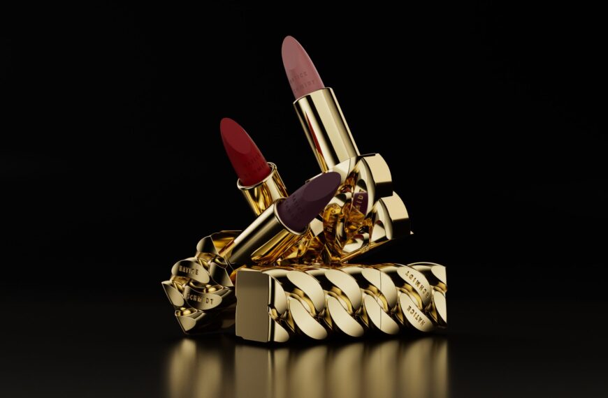 Hatice Schmidt’s Lipstick Packaging  Fuses Grit And Elegant Sophistication