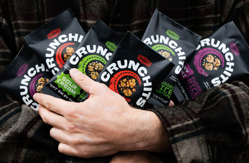 Earthling Studio Chomps Away At Typical Better-For-You Branding With Crunchits Refresh