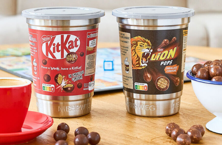 Bonjour! In France, You Can Buy KitKat Balls In a Metal Jar 