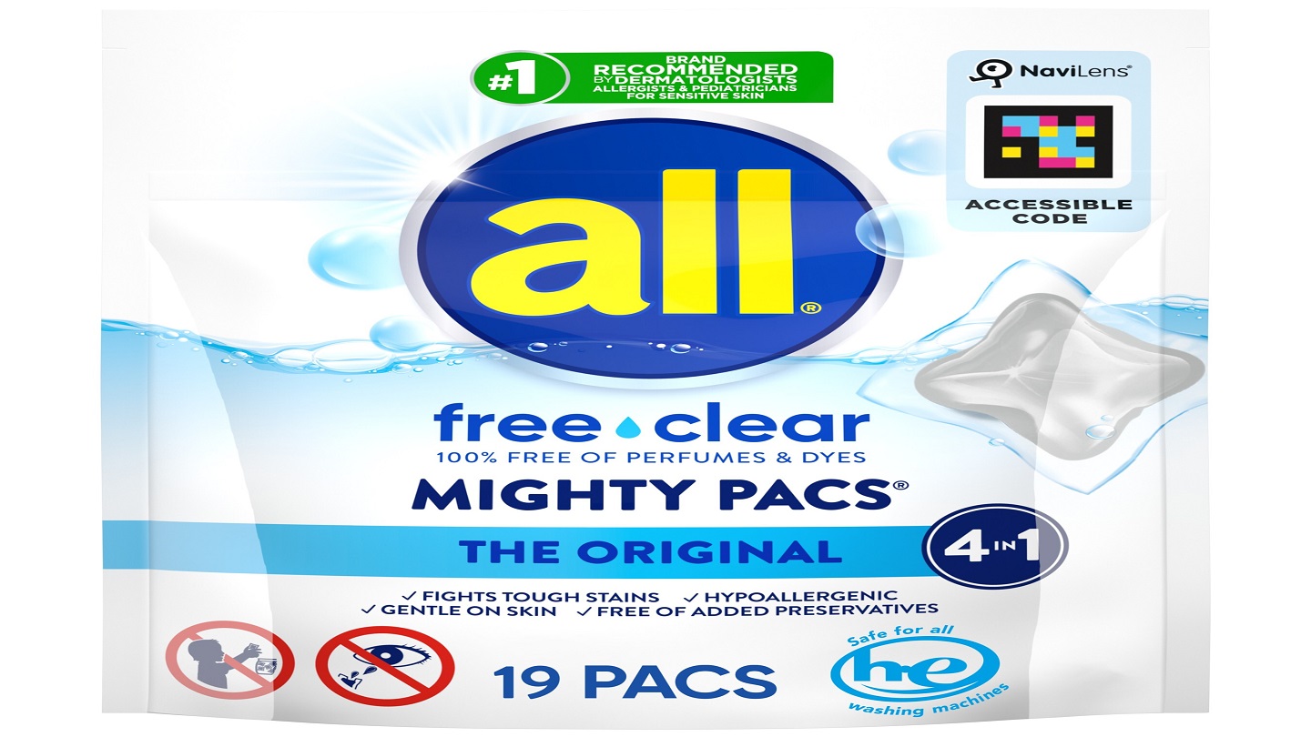 US laundry brand incorporates NaviLens technology on packaging