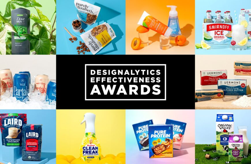 Designalytics Effectiveness Awards Celebrate the Power of Packaging to Drive Brand Growth