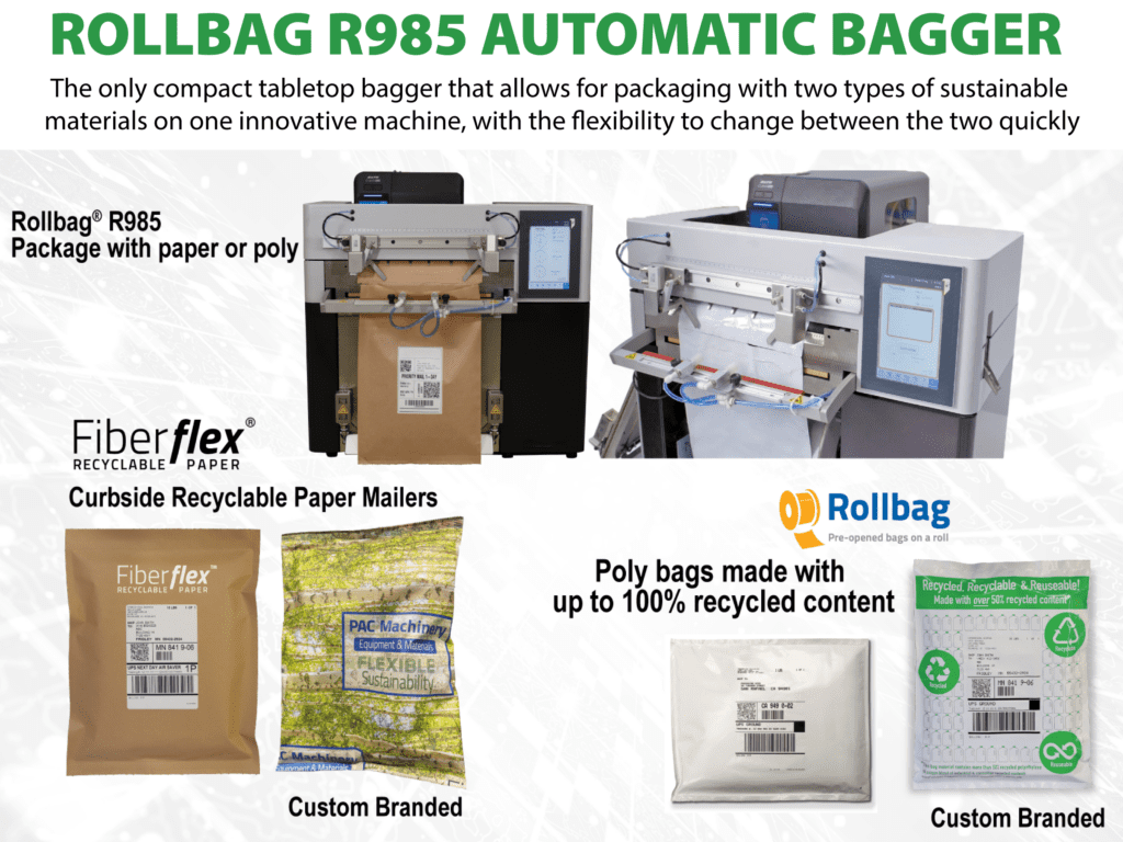 PAC Machinery launches Rollbag R985 bagger