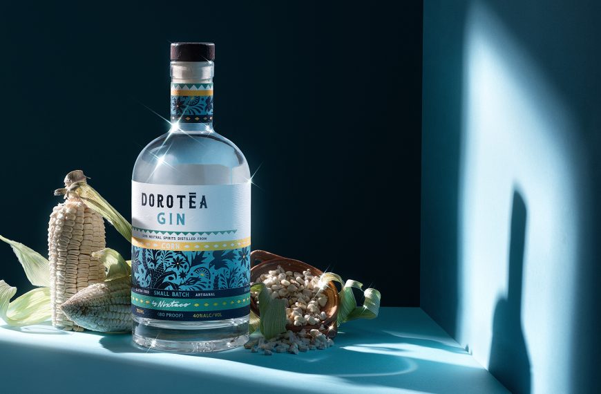A Gin Bottle Woven with Spirit and Vibrancy