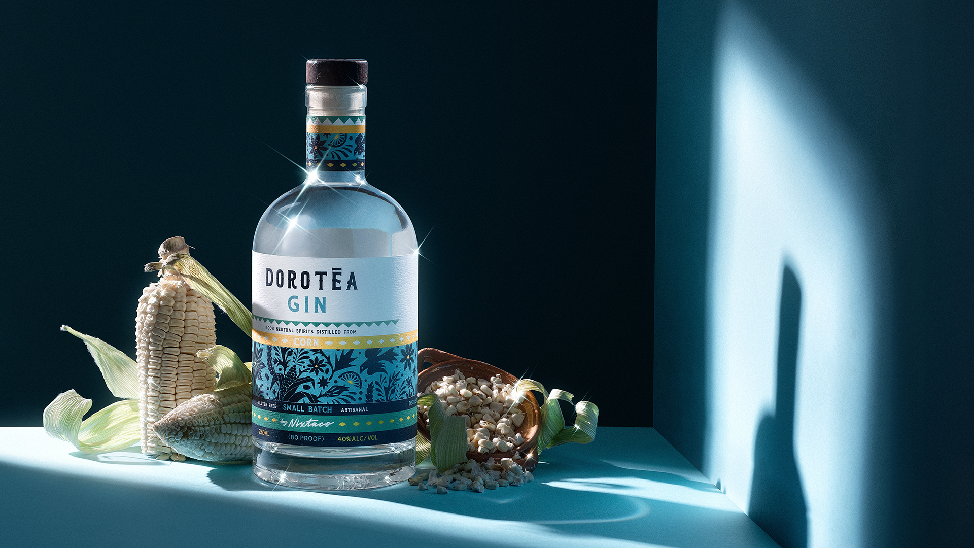 A Gin Bottle Woven with Spirit and Vibrancy