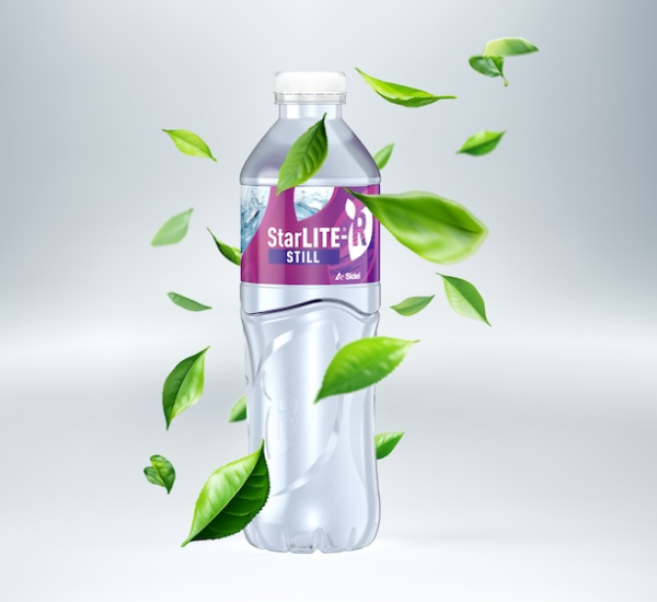 Sidel Launches 100% rPET Bottle Base for Still Products