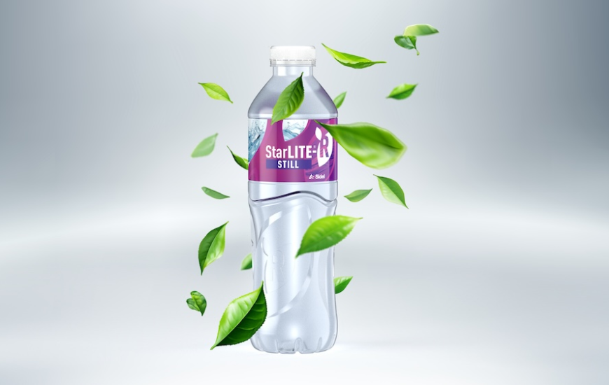 Sidel Launches 100% rPET Bottle Base for Still Products