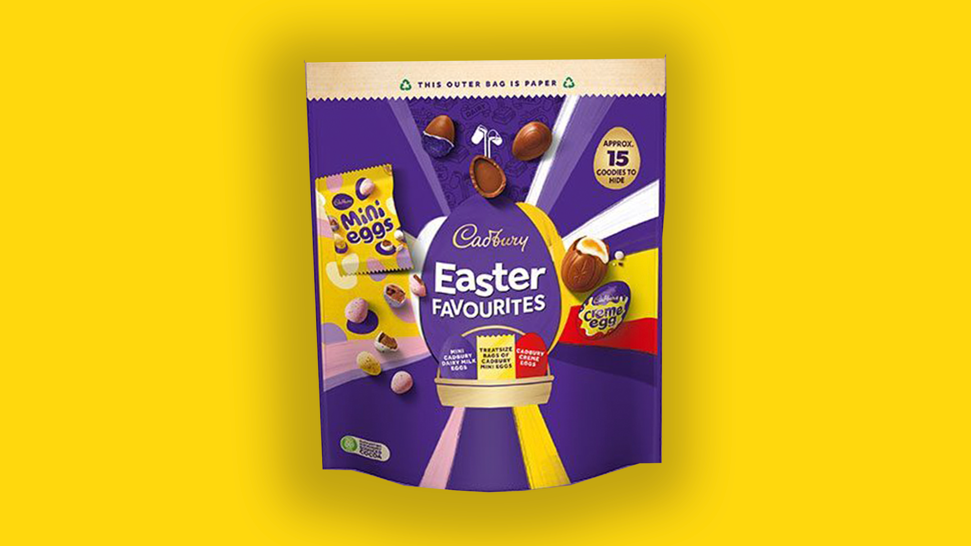 Cadbury Debuts Paper Outer Packaging For Popular Easter Egg Candy