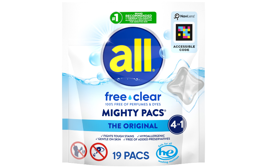 all® free clear Boosts Packaging Accessibility with NaviLens Technology