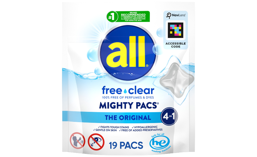 all® free clear Boosts Packaging Accessibility with NaviLens Technology