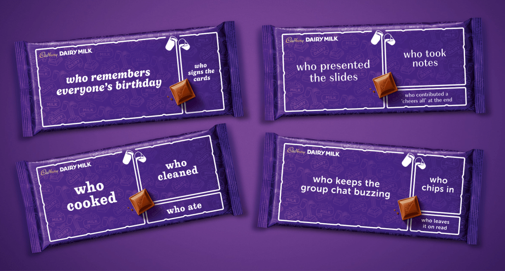 VCCP and Bulletproof Design Merit-Based ‘Share’ Packaging For Cadbury