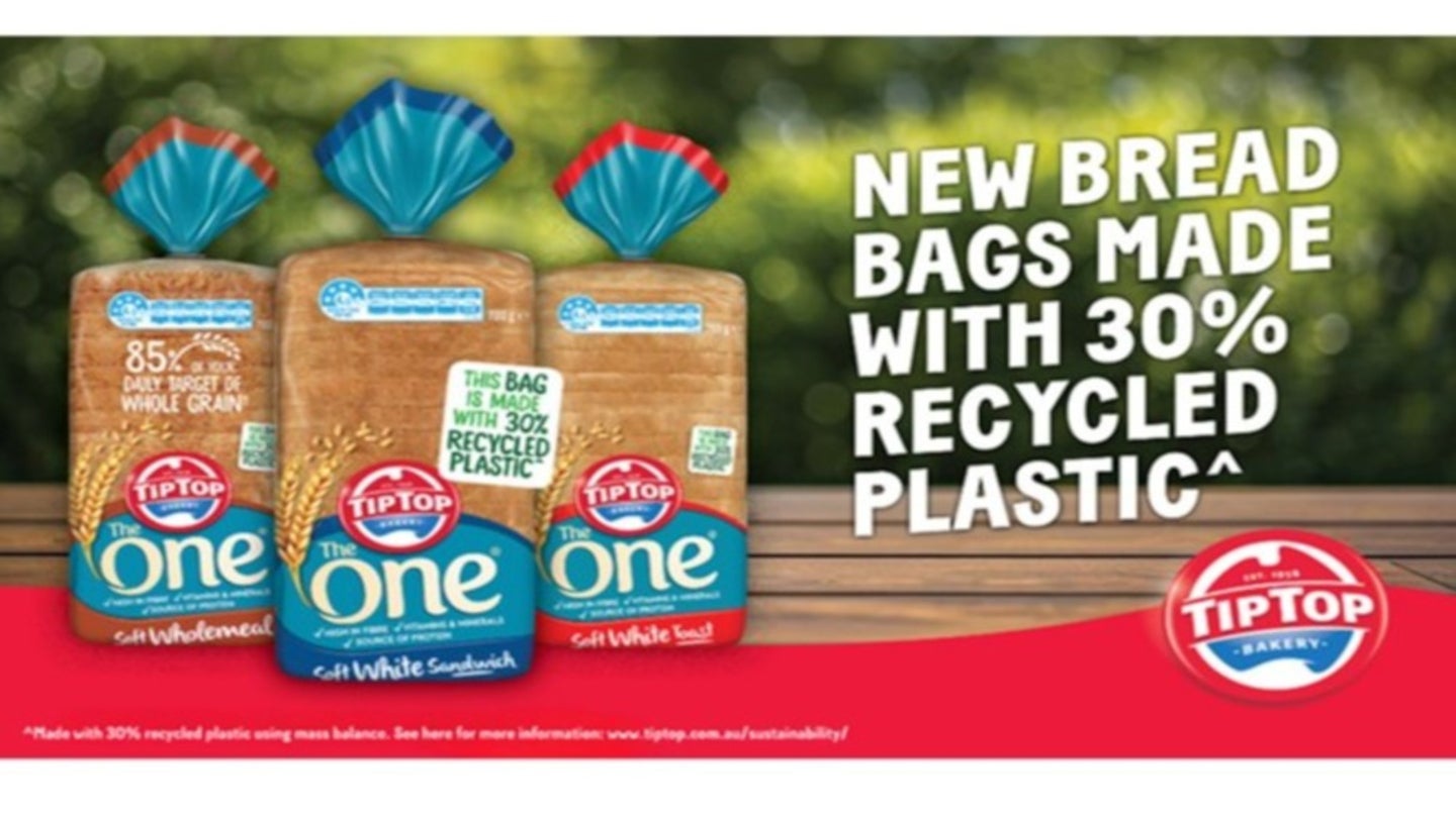 Amcor and Tip Top to launch new sustainable bread packaging