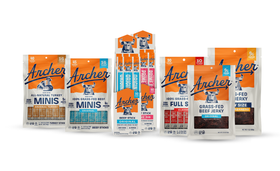 Archer Unveils New Brand Identity for Meat Snack Products