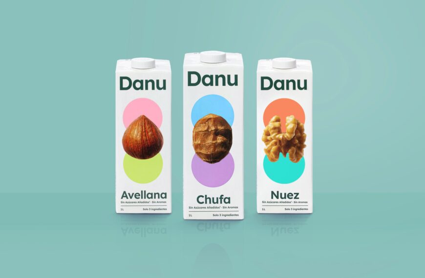 Danu’s Nut Milk Packaging Leads With A No Frills Design System