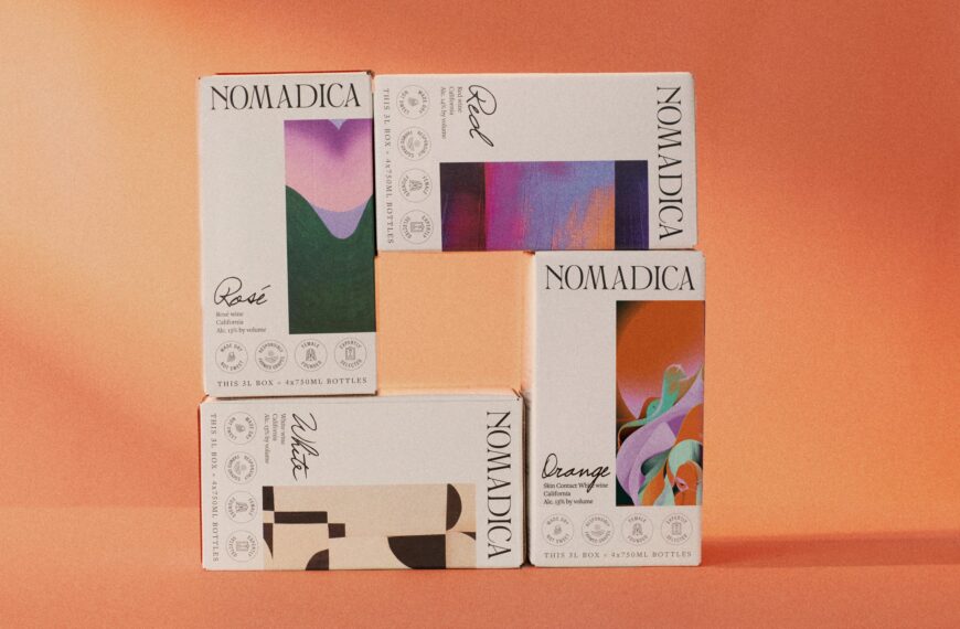 Nomadica’s Orange Wine Cans Are Bringing Artful Design to Target’s Shelves