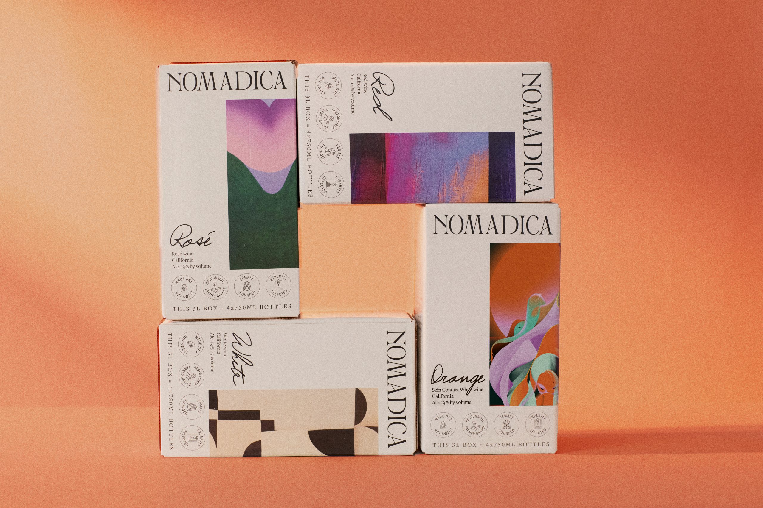 Nomadica’s Orange Wine Cans Are Bringing Artful Design to Target’s Shelves