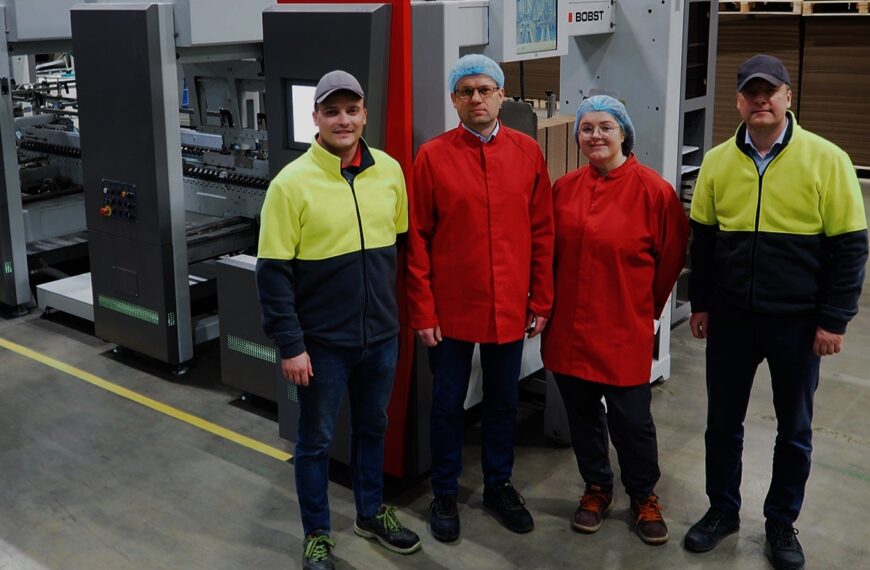 Grigeo Packaging installs BOBST‘s machinery for capacity expansion