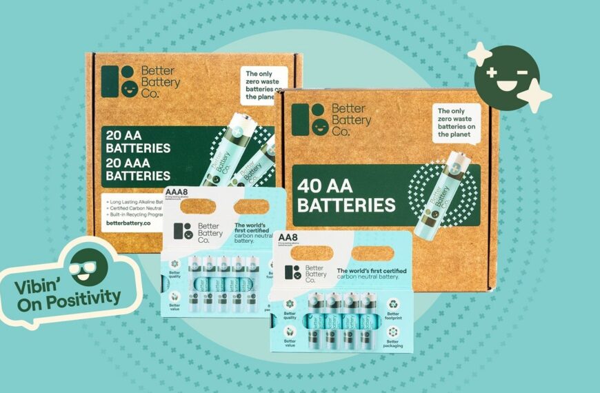 Better Battery Co. introduces plastic-free battery packaging
