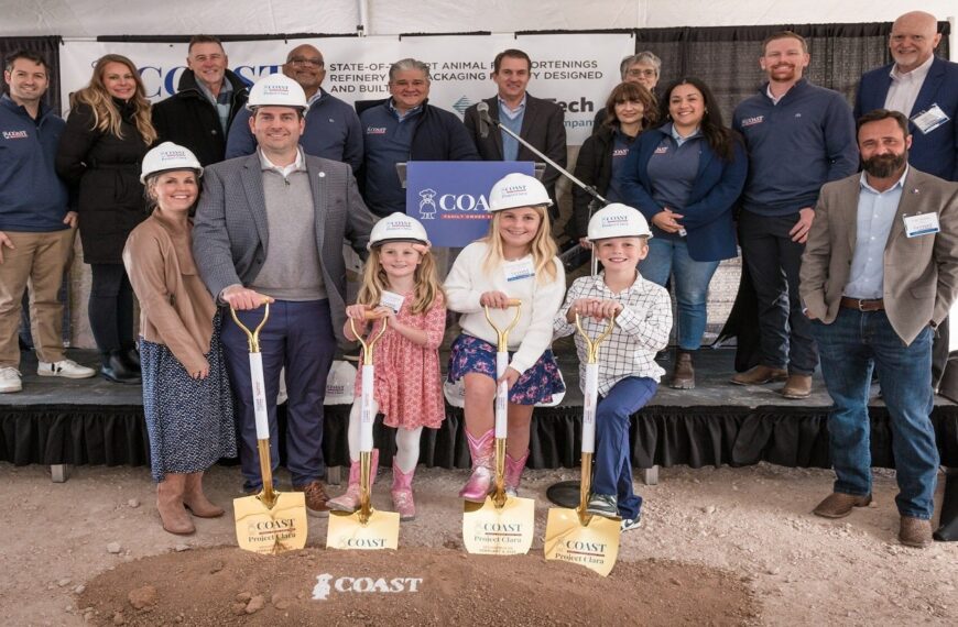 Coast Packing to open new packaging facility and refinery in Texas