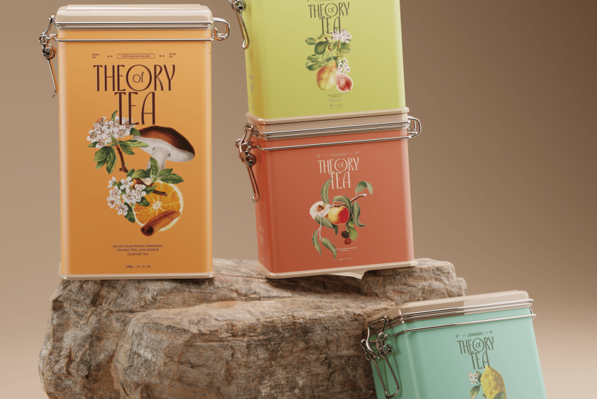 The Theory of Tea Delivers Art Deco Whimsy