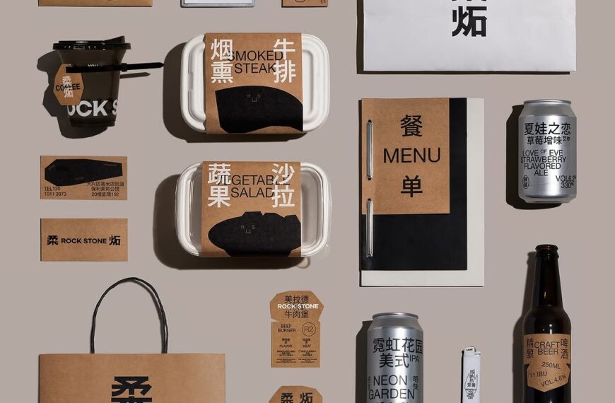 Rock Stone’s Packaging Leans on Stripped-Down Neutral Tones