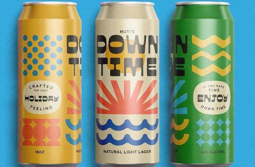 Muti’s Down Time Packaging Brings Playful Nostalgia to Holiday Gifting