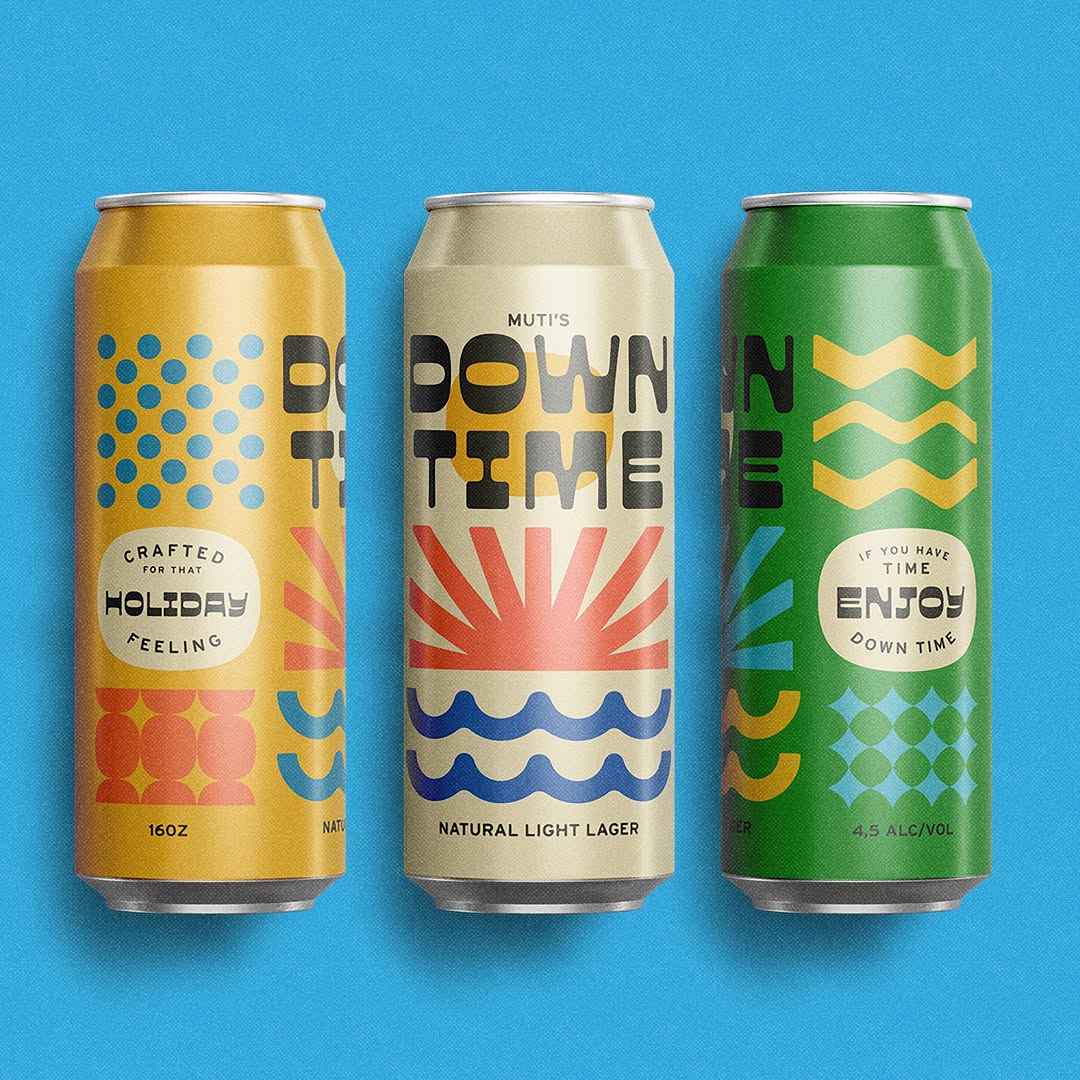 Muti’s Down Time Packaging Brings Playful Nostalgia to Holiday Gifting