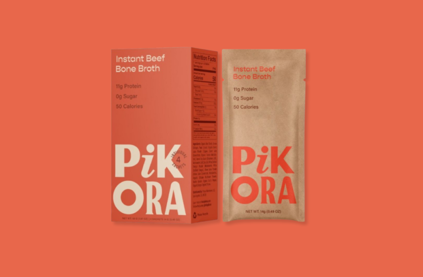 Pikora Makes Bone Broth Packaging More Eco-Friendly By Turning It Into Powder