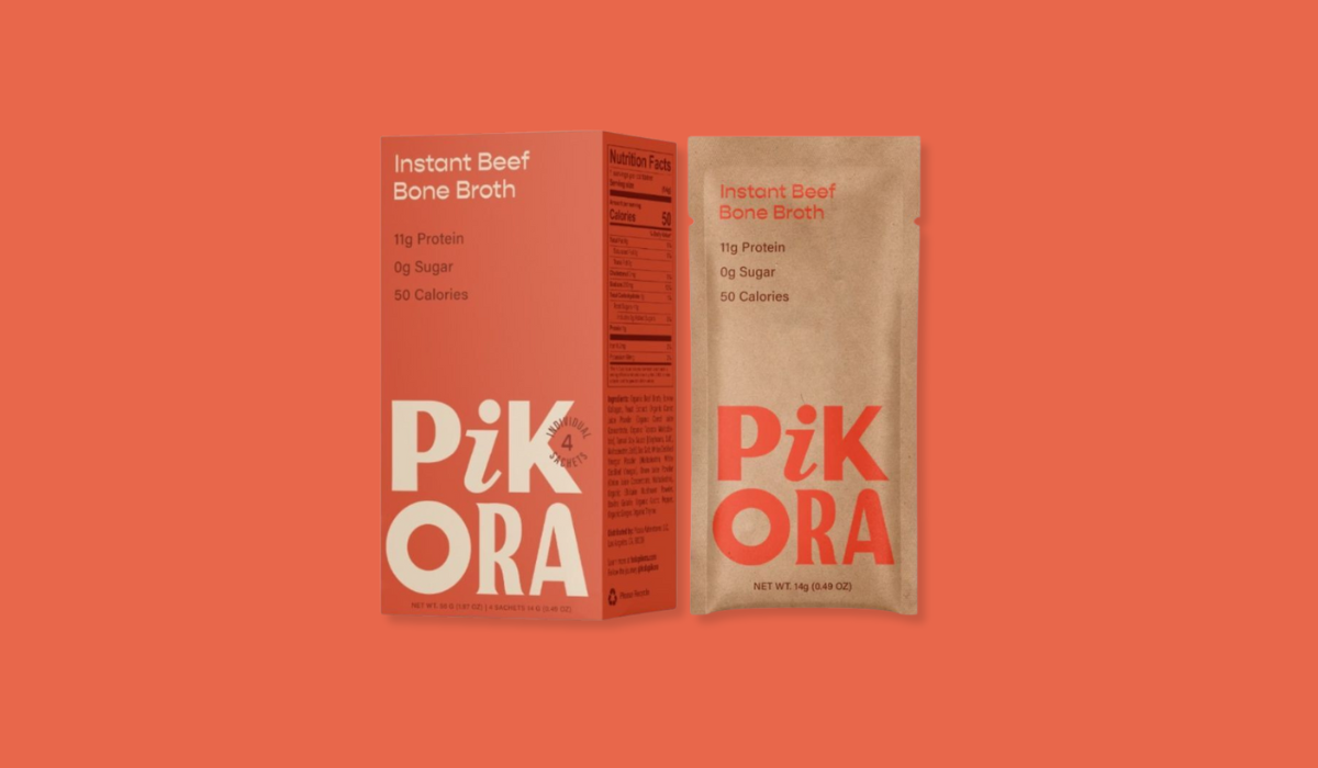 Pikora Makes Bone Broth Packaging More Eco-Friendly By Turning It Into Powder