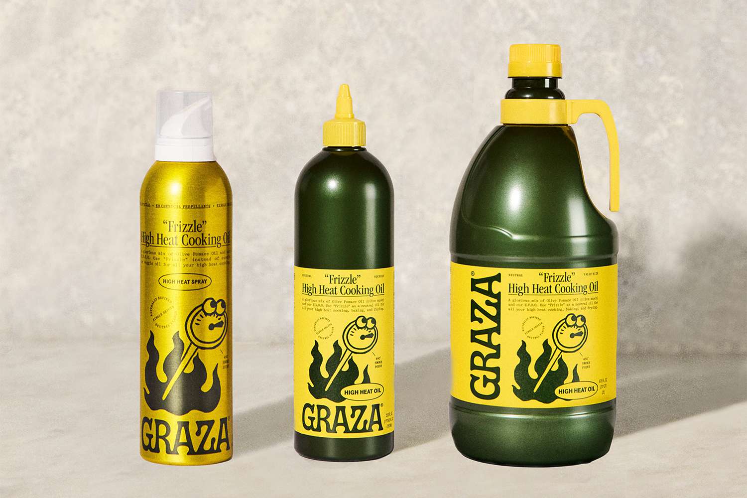 Graza Announces ‘Frizzle’ Frying Oil and New Non-Squeeze Bottle Packaging
