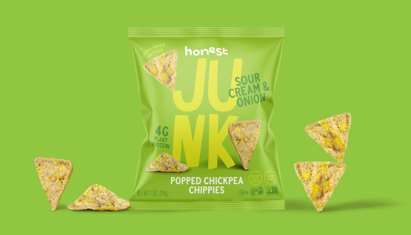 Honest Junk’s Packaging Injects Fun Into Better-For-You Snacking