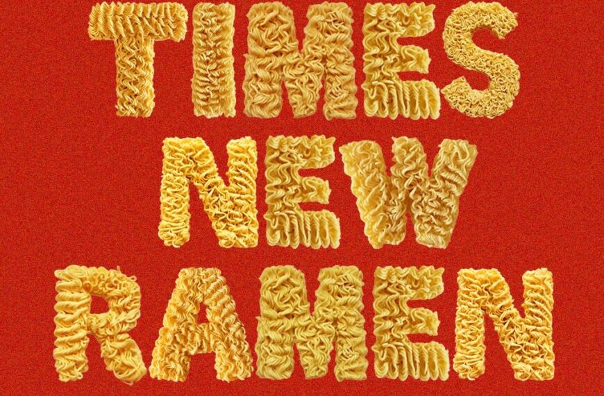 ‘Times New Ramen’ Is a Free Font You Can Noodle Around With