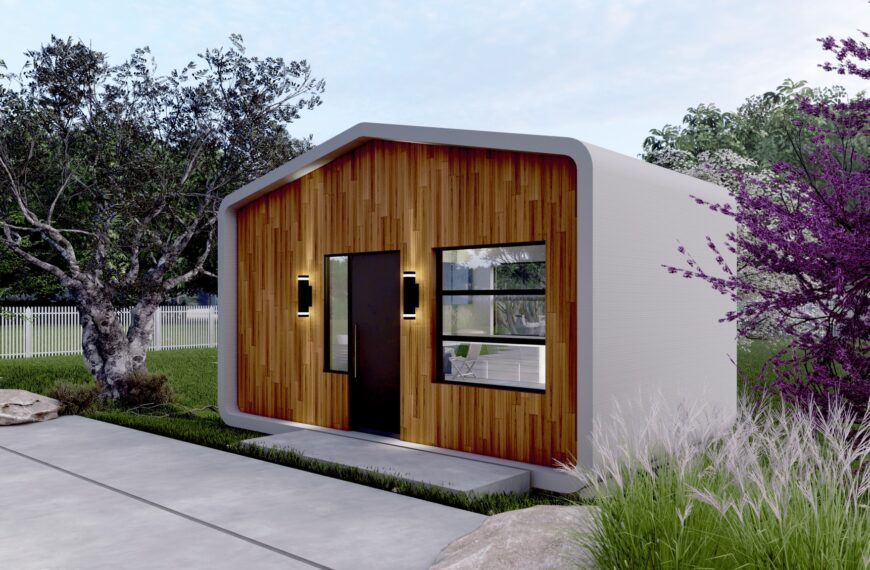 Azure Printed Homes Addresses Homelessness and Plastic Pollution With Tiny Homes