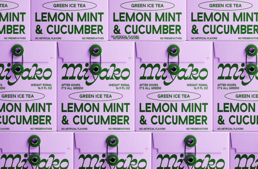 Miyako’s Green Ice Tea Is A Breath of Fresh, Lavender Air