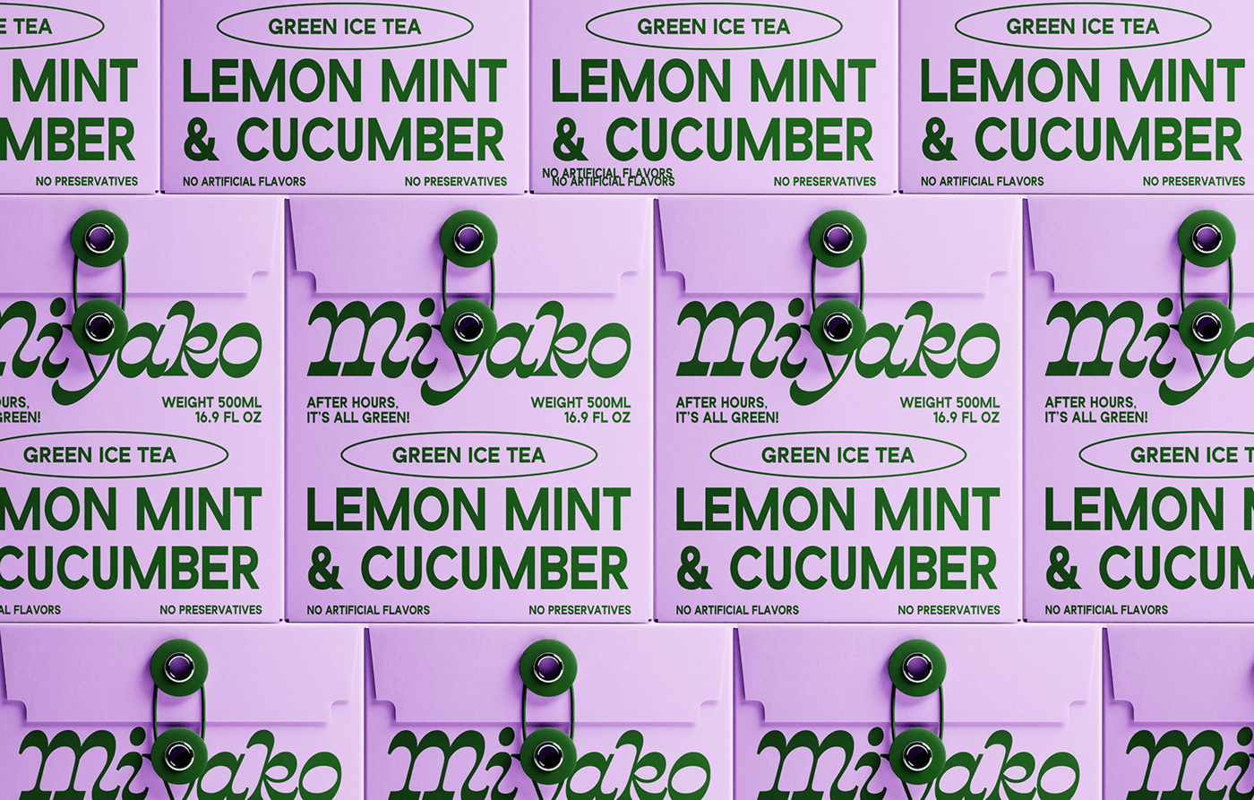Miyako’s Green Ice Tea Is A Breath of Fresh, Lavender Air