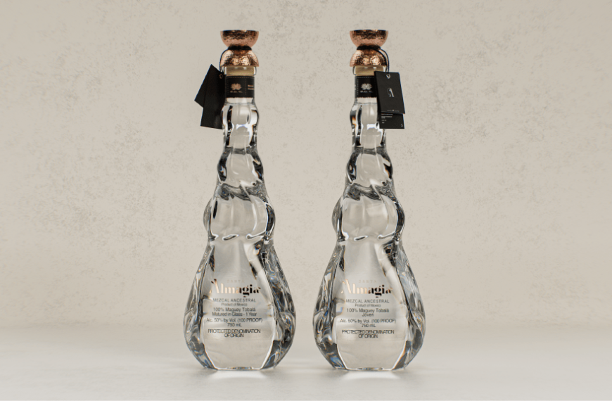 ALMAGIA MEZCAL’s Packaging Balances Natural Elements and Craftsmanship