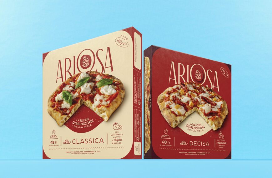 Ariosa Delivers an Airy Take on Pizza Packaging