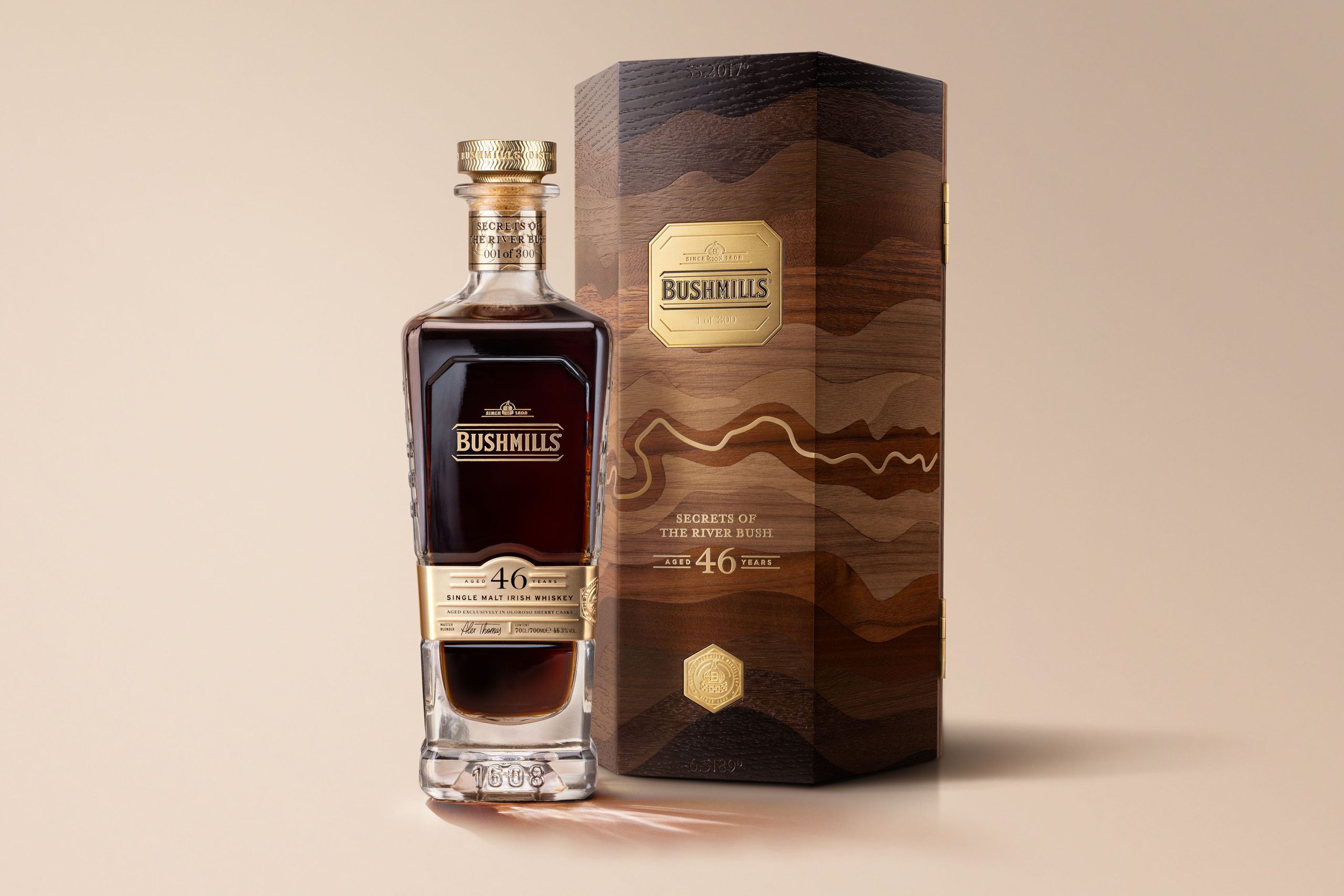 Bushmills 46 Channels the  Craft of Irish Whiskey